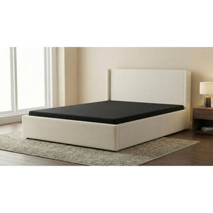 English Elm Adams Twin Xl Bunkie Board Slim 2 Inch Foundation for Platform Bunk Beds Grey Fabric B062P514367