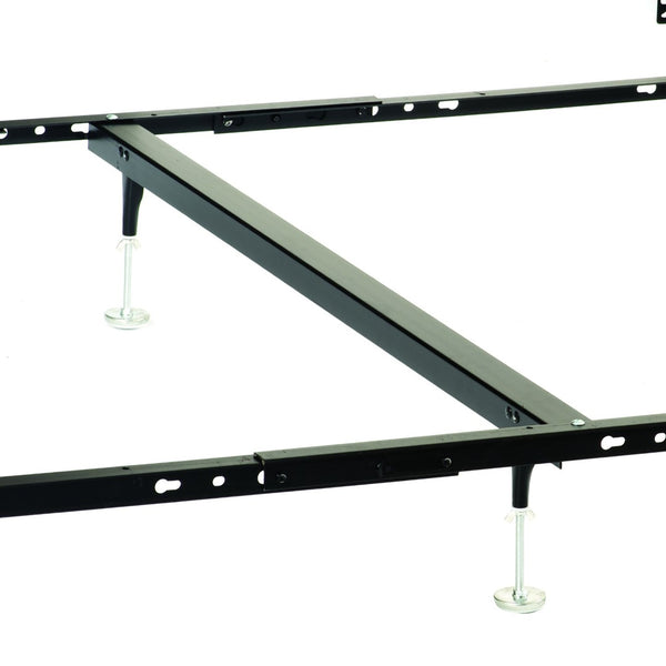English Elm Adams Convertible Queen to King Bolt on Steel Bed Frame with Six Support Legs B062P514425
