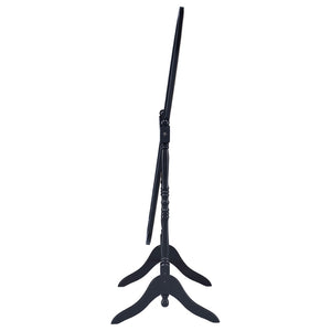 English Elm Dunne Oval Full Length Cheval Mirror Matte Black Frame Pivoting Bedroom Stand B062P516886