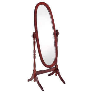 English Elm Dunne Full Length Oval Cheval Mirror with Hardwood Frame in a Rich Traditional Finish B062P516887