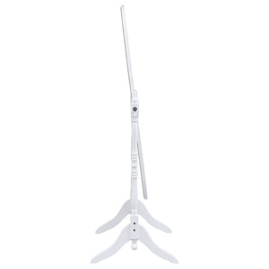 English Elm Dunne Oval Pivoting Full Length Floor Mirror in White for Bedroom or Dressing Room B062P516888