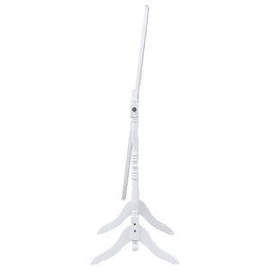 English Elm Dunne Oval Pivoting Full Length Floor Mirror in White for Bedroom or Dressing Room B062P516888