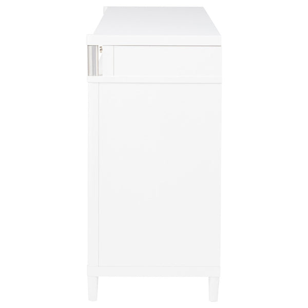 English Elm Robinson Eight Drawer Dresser Solid Wood Dovetail Build for Calm Bedroom Storage B062P516990