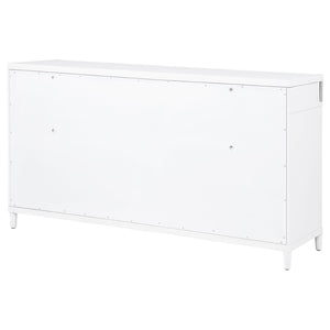 English Elm Robinson Eight Drawer Dresser Solid Wood Dovetail Build for Calm Bedroom Storage B062P516990