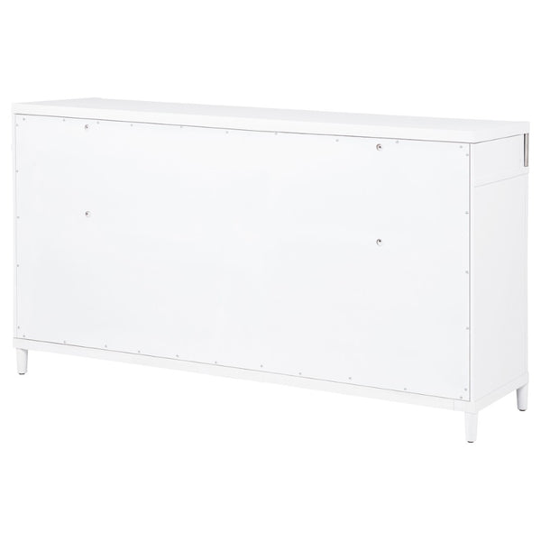 English Elm Robinson Eight Drawer Dresser Solid Wood Dovetail Build for Calm Bedroom Storage B062P516990