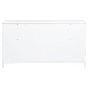English Elm Robinson Eight Drawer Dresser Solid Wood Dovetail Build for Calm Bedroom Storage B062P516990