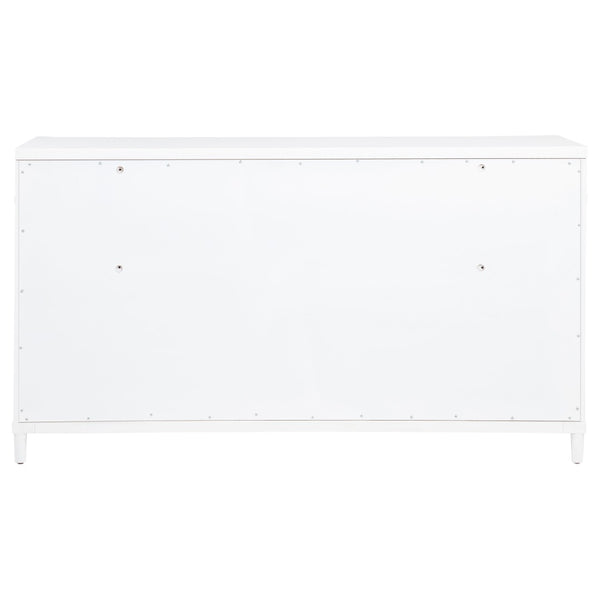 English Elm Robinson Eight Drawer Dresser Solid Wood Dovetail Build for Calm Bedroom Storage B062P516990