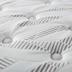 English Elm Constance Hybrid Eastern King Mattress with Tencel Cover Open Coil Core Foam Support Pillow Top B062P517046