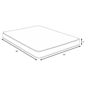 English Elm Cienaga Firm Queen Mattress with Breathable Bamboo Cover for Spinal Support B062P518361