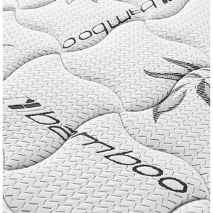 English Elm Cienaga Full Size Firm Foam Mattress with Breathable Bamboo Quilted Cover Usa Made B062P518362