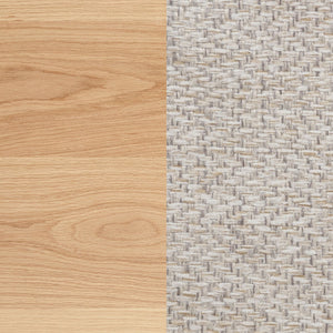 English Elm Davis Rubberwood Counter Dining Chairs Lattice Back Linen Cushion Set of Two B062P518414