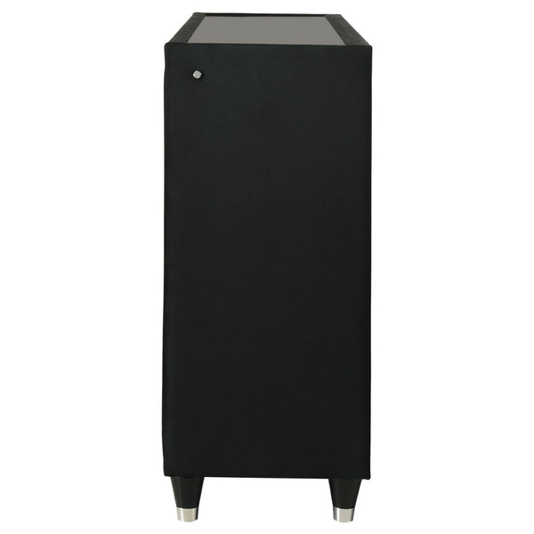 English Elm Mika Velvet Upholstered 8 Drawer Dresser with LED Lighting and Crystal Knobs B062P518594