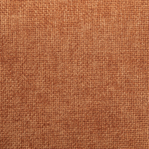 English Elm Plather Channel Tufted Rectangular Ottoman Low Profile Foam Upholstered Living Room Seat Orange B062P520059