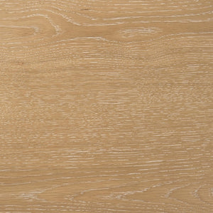 English Elm Crispin Round Oak Veneer End Table with Open Shelf for Modern Living Spaces Light Oak B062P520061