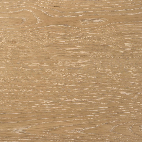 English Elm Crispin Round Oak Veneer Coffee Table with Open Shelf for Casual Living Rooms Light Oak B062P520062
