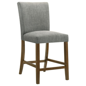 English Elm Flynn Parsons Counter Chair Set Upholstered Seating for Modern Dining Rooms Grey+Brown B062P520081