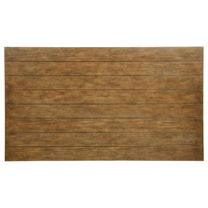 English Elm Castleton Farmhouse Lift Top Coffee Table with Hidden Storage and Rolling Casters Distressed Brown B062P520099