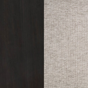 English Elm Kinzler Wingback Dining Armchairs Tufted Tan Upholstery Nailhead Trim Set of 2 B062P520141