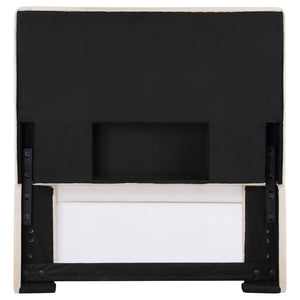 English Elm Simone Upholstered Twin Headboard Foam Padded Panel Bed Frame for Any Bedroom B062P520164