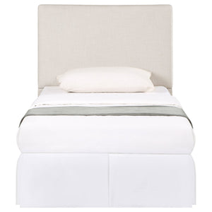 English Elm Simone Upholstered Twin Headboard Foam Padded Panel Bed Frame for Any Bedroom B062P520164