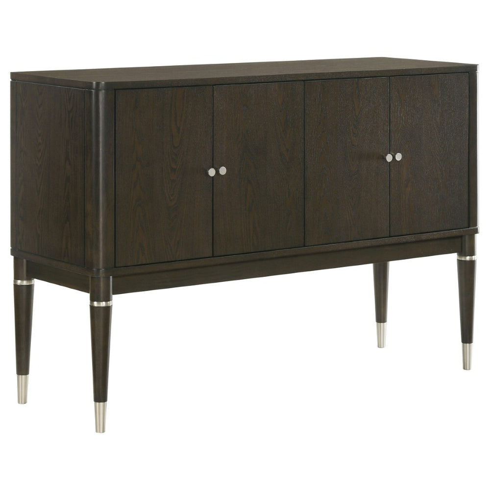 English Elm Blakely Ash Veneer Four Door Sideboard Mid Century Modern Dining Storage Cabinet B062P520203