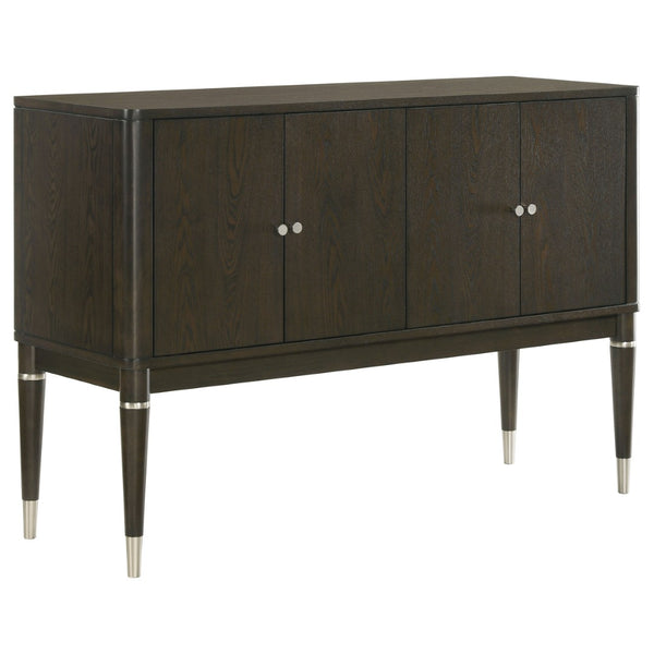 English Elm Blakely Ash Veneer Four Door Sideboard Mid Century Modern Dining Storage Cabinet B062P520203