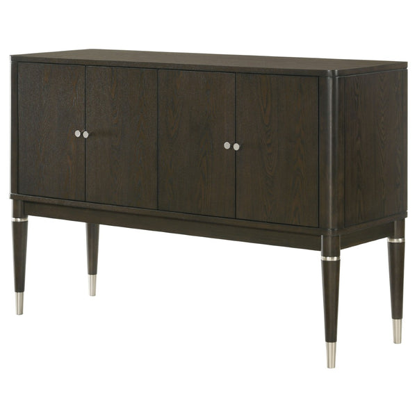English Elm Blakely Ash Veneer Four Door Sideboard Mid Century Modern Dining Storage Cabinet B062P520203