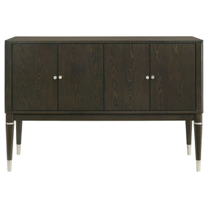 English Elm Blakely Ash Veneer Four Door Sideboard Mid Century Modern Dining Storage Cabinet B062P520203