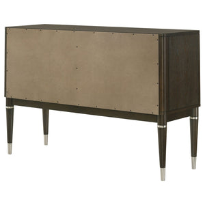 English Elm Blakely Ash Veneer Four Door Sideboard Mid Century Modern Dining Storage Cabinet B062P520203