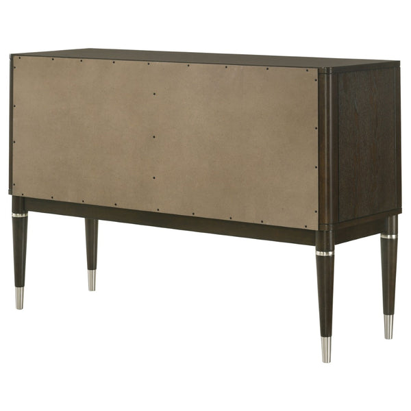 English Elm Blakely Ash Veneer Four Door Sideboard Mid Century Modern Dining Storage Cabinet B062P520203