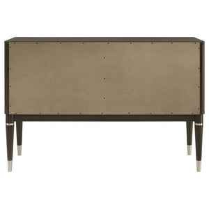 English Elm Blakely Ash Veneer Four Door Sideboard Mid Century Modern Dining Storage Cabinet B062P520203