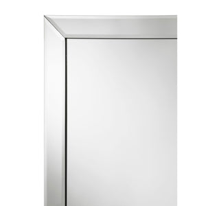 English Elm Aika Full Length Standing Mirror with Mirrored Frame for Bedroom or Dressing Room B062P521047