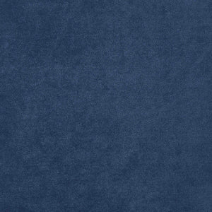 English Elm Pacific Blue Velvet Nightstand with Crystal Pulls Nailhead Trim and Chrome Legs B062P522013