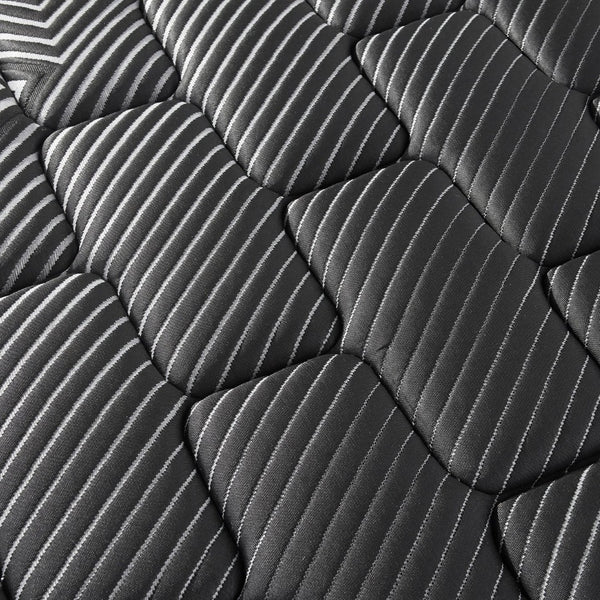 English Elm Black Queen Hybrid Mattress with Copper Gel Foam for Cool Firm Spinal Support B062P522025