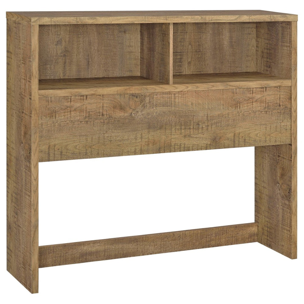English Elm Geary Full Bookcase Headboard with Open Cubbies in Warm Mango Wood Finish B062P523355