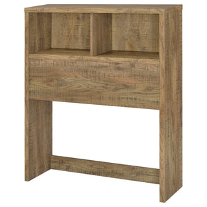 English Elm Geary Twin Bookcase Headboard with Three Open Cubbies in Warm Mango Wood Finish B062P523356