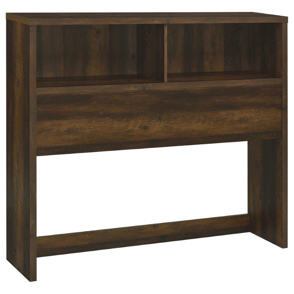 English Elm Geary Full Bookcase Headboard with Three Open Cubbies in Dark Pine Finish B062P523358