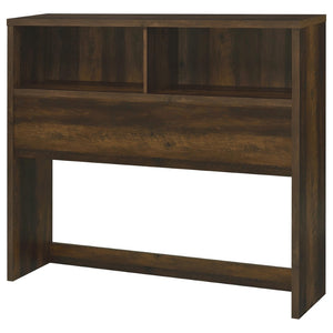 English Elm Geary Full Bookcase Headboard with Three Open Cubbies in Dark Pine Finish B062P523358