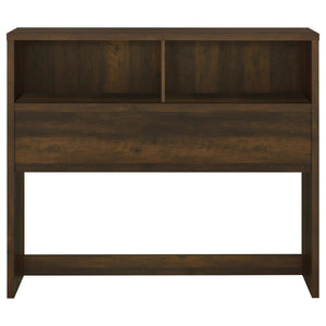 English Elm Geary Full Bookcase Headboard with Three Open Cubbies in Dark Pine Finish B062P523358