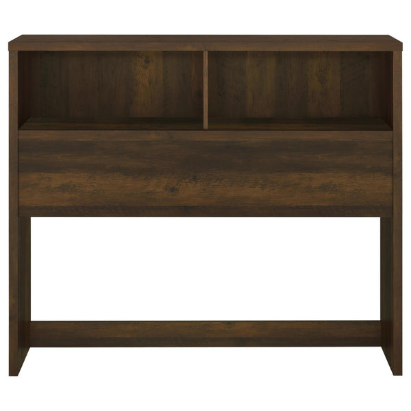 English Elm Geary Full Bookcase Headboard with Three Open Cubbies in Dark Pine Finish B062P523358