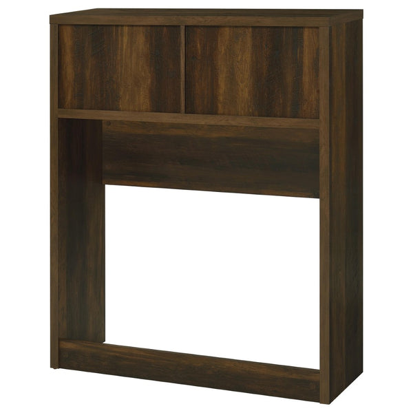 English Elm Geary Twin Bookcase Headboard with Three Open Cubbies in Warm Dark Pine Finish B062P523359