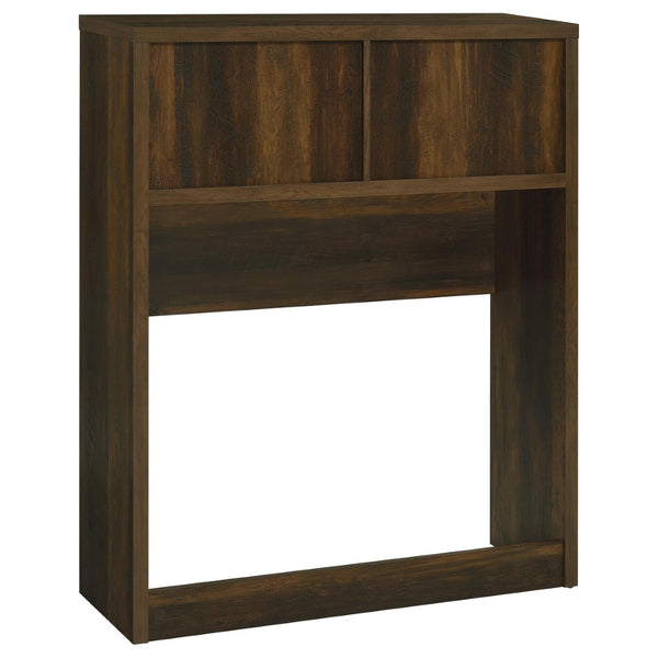 English Elm Geary Twin Bookcase Headboard with Three Open Cubbies in Warm Dark Pine Finish B062P523359