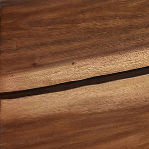 English Elm Beverly Six Drawer Dresser Walnut Veneer Live Edge Dovetail Bedroom Storage B062P523380