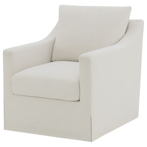 English Elm Merced Upholstered Swivel Accent Chair with Plush Foam Seat for Living Spaces B062P523383