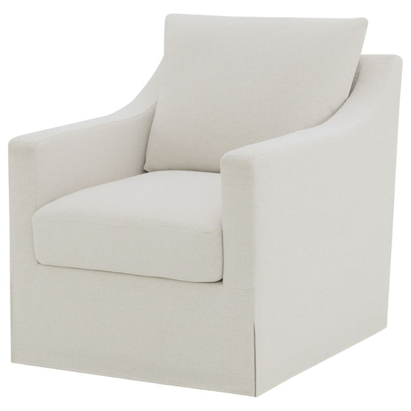 English Elm Merced Upholstered Swivel Accent Chair with Plush Foam Seat for Living Spaces B062P523383