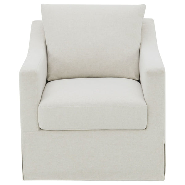 English Elm Merced Upholstered Swivel Accent Chair with Plush Foam Seat for Living Spaces B062P523383