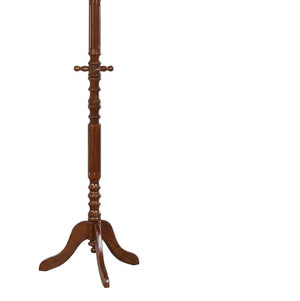 English Elm Kingsford Solid Rubberwood Freestanding Hall Tree with 11 Pegs and Rotating Top B062P584697