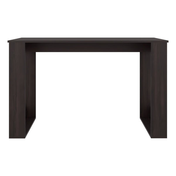 English Elm Dark Brown Laminate Writing Desk Open Frame Design for Home Office or Study Nook B062P587756