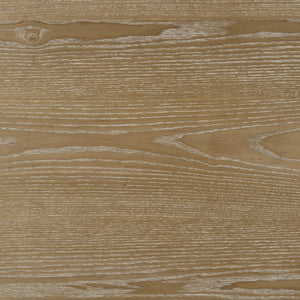 English Elm Dreydon Ash Veneer 2 Piece Coffee Table Set with Reeded Pedestal Bases Farmhouse Warmth B062S01888