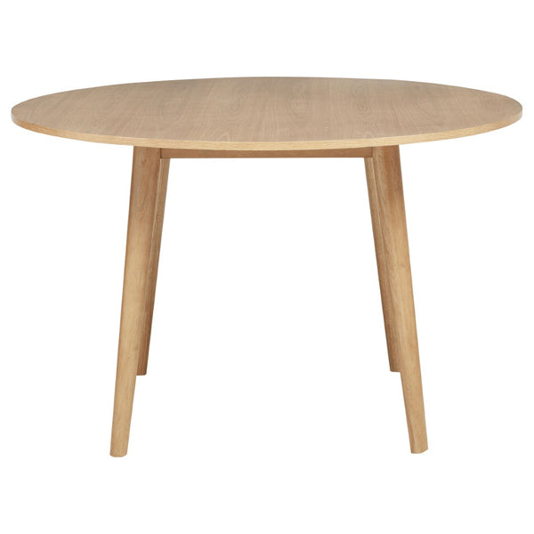 English Elm Finley Round Dining Set Windsor Spindle Chairs Ash Wood 5 Piece Mid-century Table Brown and Black B062S01899